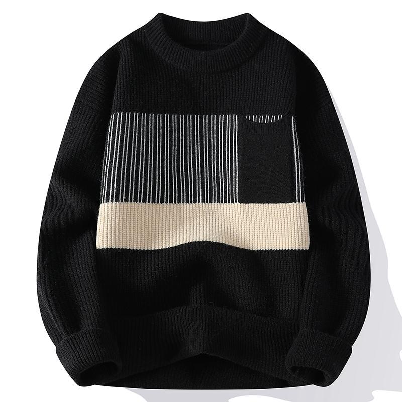 Knitwear For Autumn And Winter Coat Loose And Handsome All-match Sweater Men