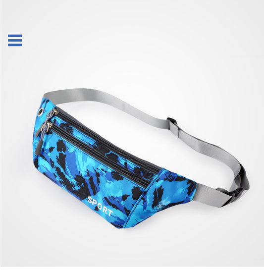 Fashionable Camouflage Print Waterproof Sports Fanny Pack