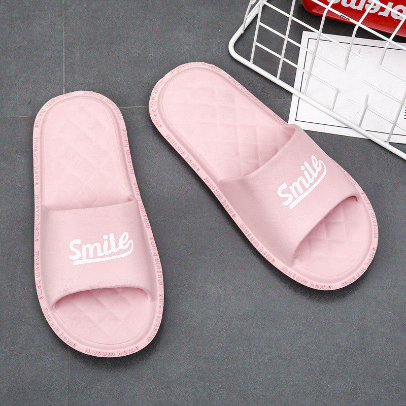 Home Slippers Flat Soft Bottom Bathroom Sandals