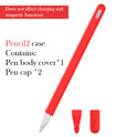 Compatible with Apple, Ipad Capacitor Pen Case II Stylus Silicone Case