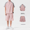 Japanese-style Retro Leisure Suit Shorts Sports