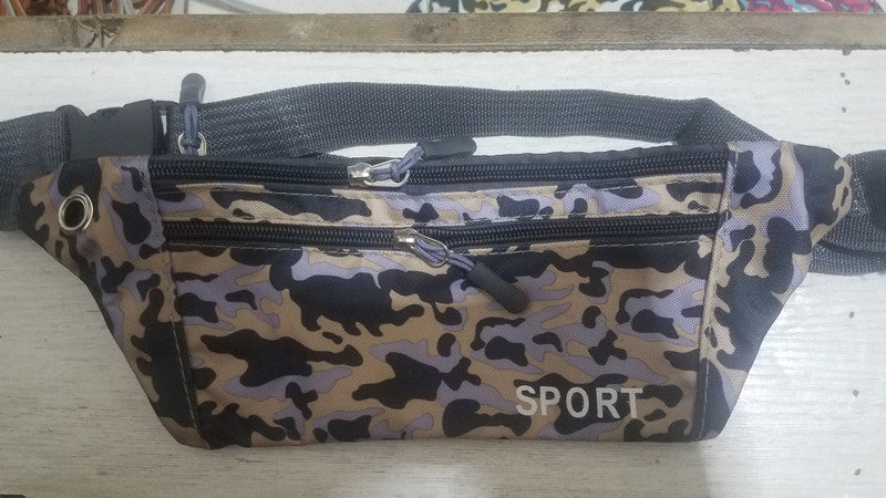 Fashionable Camouflage Print Waterproof Sports Fanny Pack