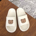 Cute Bear Slippers Summer Beach Shoes Bathroom Slippers