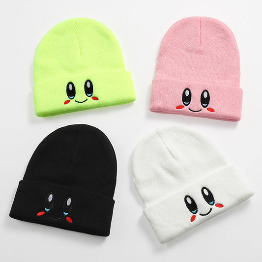 Men's And Women's Fashion Embroidered Expressions Of The Hundreds Of Woolen Hat