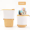 Corduroy Drop-down Telescopic Creative Simple Stationery Case