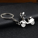 Creative Metal Imitation Motorcycle Keychain