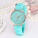 Men's And Women's Jelly Casual Silicone Watches