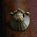 Brass Warrior Helmet DIY Buckle Umbrella Rope Pendant