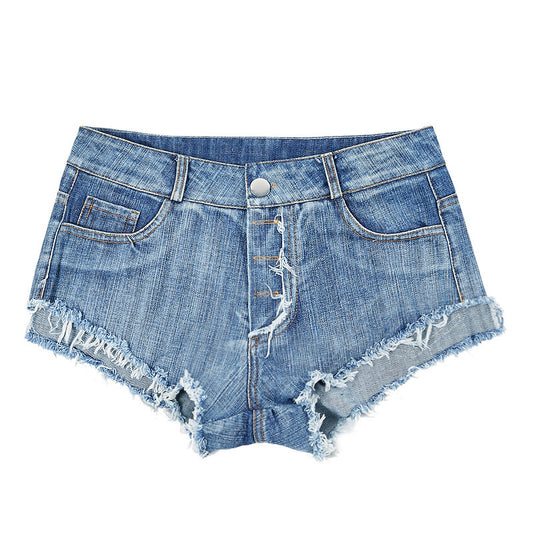 Summer Girl Denim Shorts Hot Pants European And American Jeans