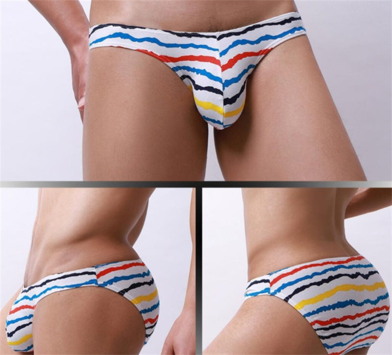 Low Waist Printed Pattern Men's Underwear