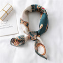 Silk Scarf Women's Decorative  All-match