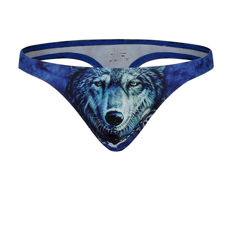 Men's Digital Printing Polyester Underwear