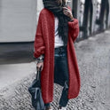 casual woolen sweater coat