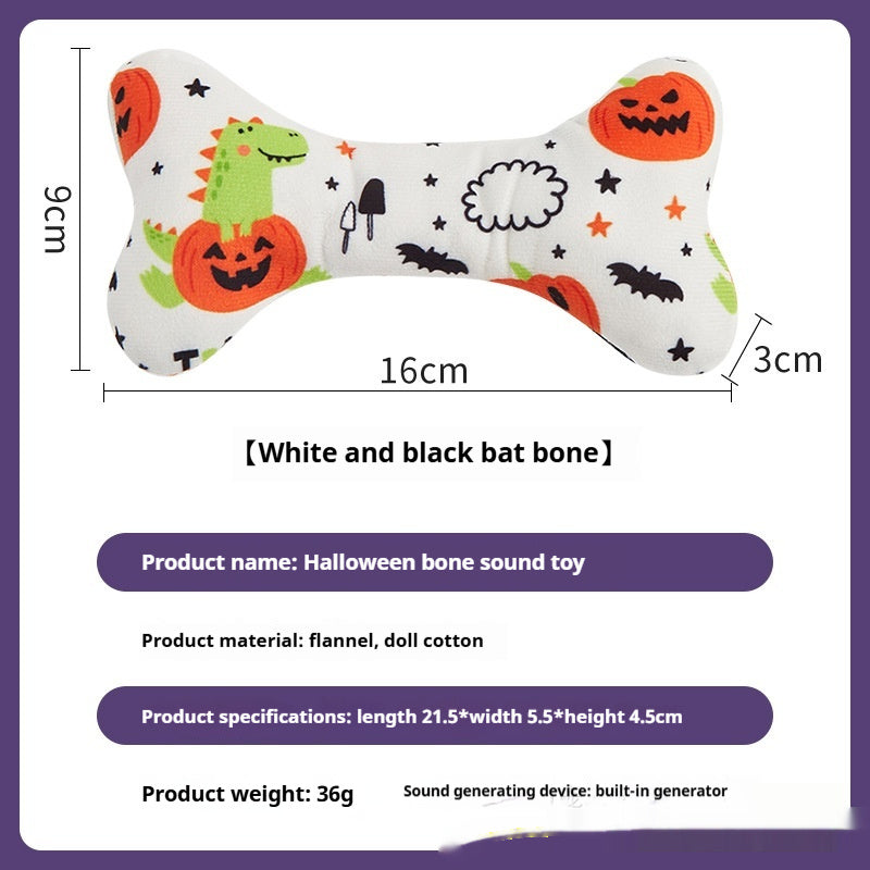 Voice Pet Halloween Bone Toy