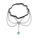 Totem Turquoise Pendant Tassel Thigh Chain Female