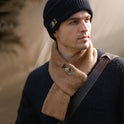 Men's Fashion Outdoor Casual Padded Warm Scarf