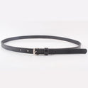 Thin Belt Fashion Belt Small Steel Buckle Belt