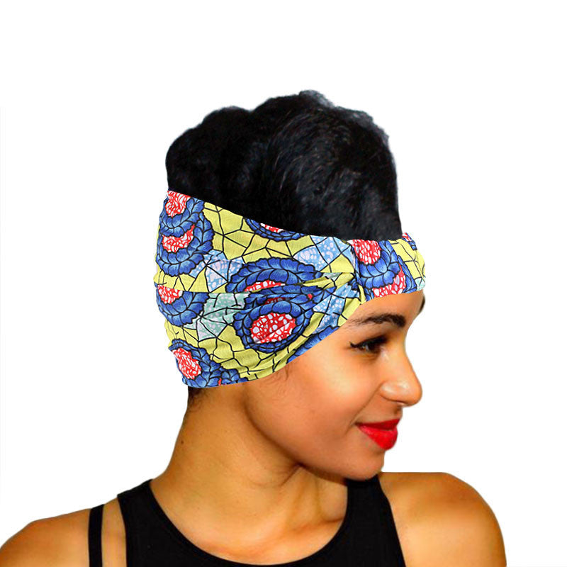 Women's Sports Print Wide Head Headband