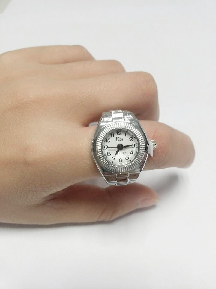 Simple All-Match Ring Watch Alloy Creative Watch