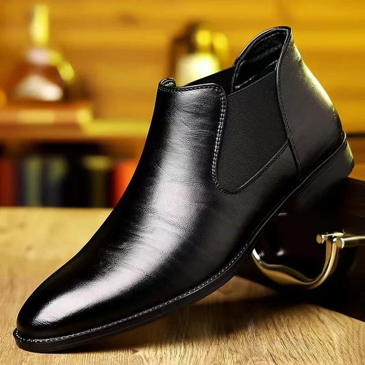 Men's Business Leisure Plus Size Leather Shoes