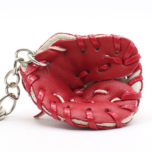 Creative Baseball Glove Keychain Bag