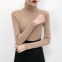 Turtleneck knitted bottoming shirt