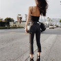 Back suspender Jumpsuit