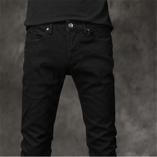 Slim-fit stretch men's pants