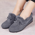 Fleece-lined Lamb Wool Casual Shoes