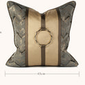 Living Room Sofa Copper Ring Ornament Pillow Office Cushion Pillow