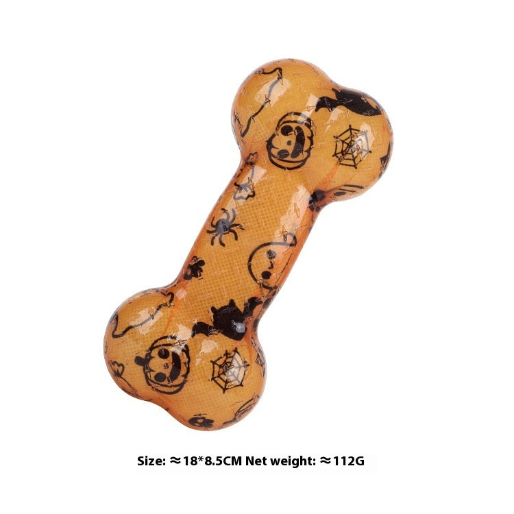 Printed Bone TPR Material Nibbling Sound Toy