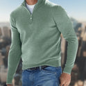 European And American Long-sleeved Bottoming Shirt Autumn And Winter Men's Cardigan