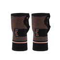 Sports Palm Copper Fiber Knitted Wristband