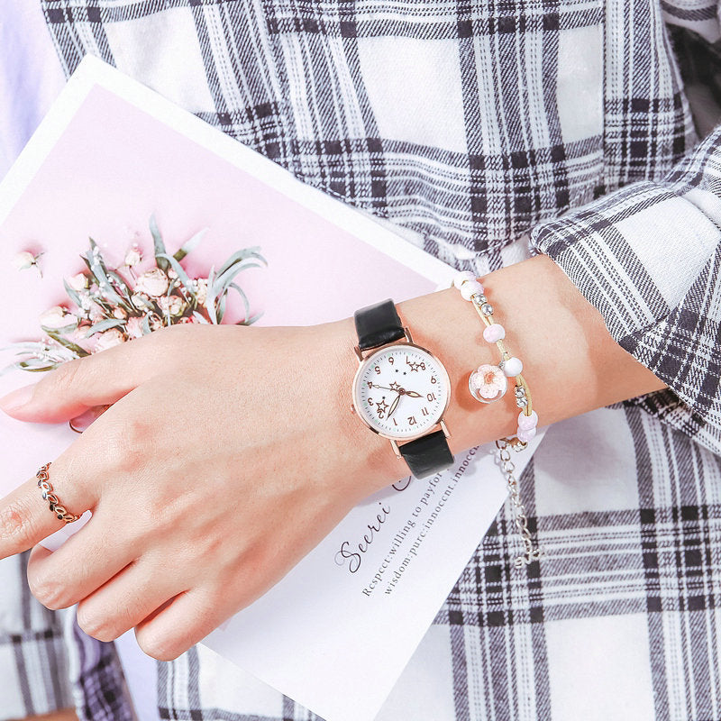 Simple Fashion Five-pointed Star Luminous Watch