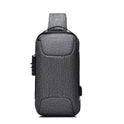 Motorcycle Men's Chest Bag Oxford Cloth Carbon Fiber