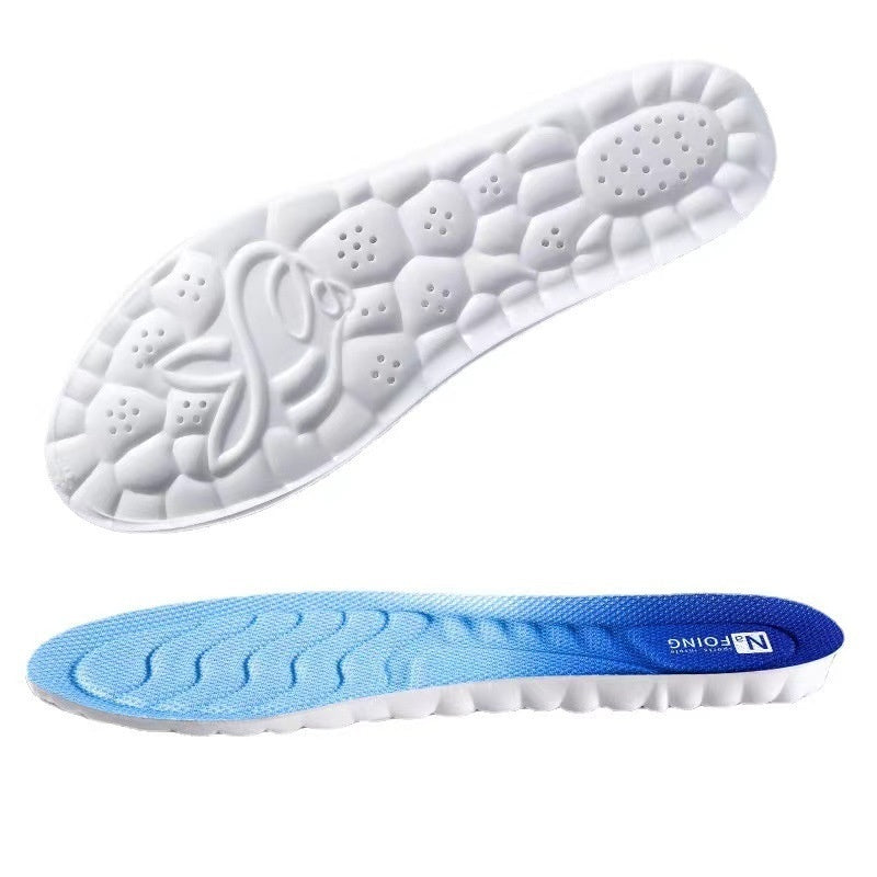 Plastic Mobile Phone Cloud Technology 4D Sports Shock-absorbing Insole