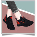 Fashionable Women Fly Knit Shoes Soft Sole Leisure