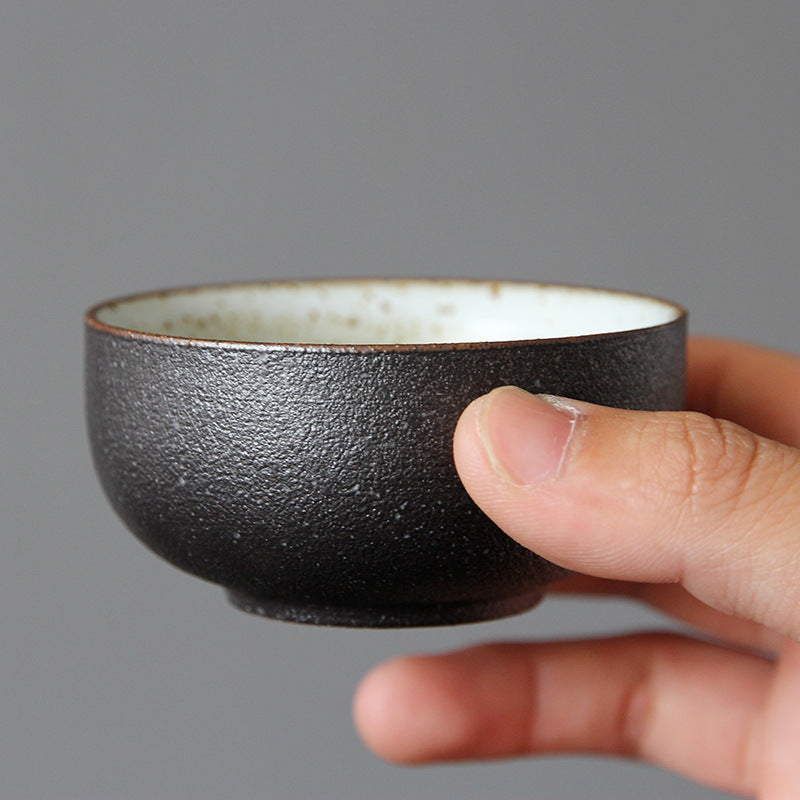 Japanese stoneware teacup