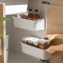 Kitchen Storage Rack Drawer Organizer Under Sink Bathroom Stand Wall-mounted