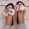 Flower Stitching Sandals Lightweight Non-slip