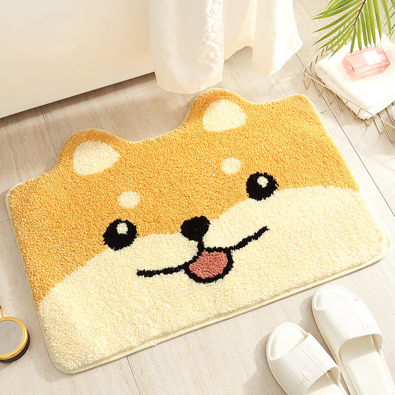 Bathroom anti-slip mat carpet toilet floor mat