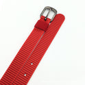 Outdoor Female Nylon Waistband Alloy Pin Buckle Belt