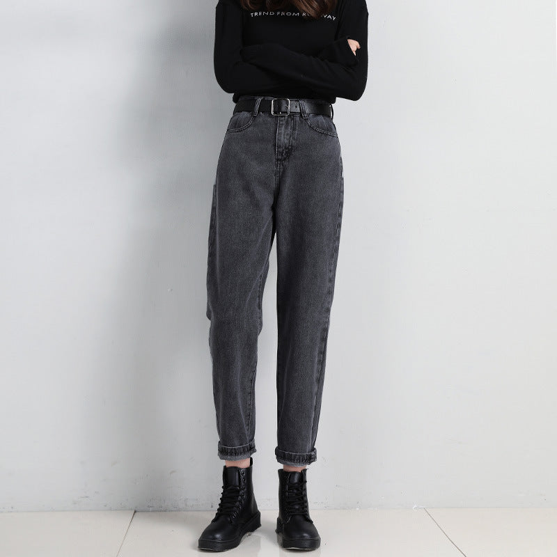 Women's Loose Schoolgirl Harem Pants