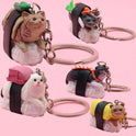 Cute Sushi Cat Bag Clothing Pendant