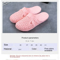 New Closed Toe Sandals Women's Outdoor Hole Shoes Soft Bottom Cutout Plastic Fashion Casual Slippers