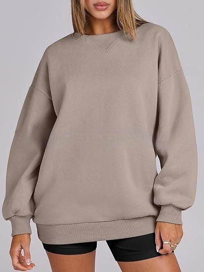 Women's Sweater Wool Round Neck Pullover Top