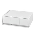 Plastic Desktop Storage Box Cosmetic Drawer Finishing Free Combination Multi-layer Stackable Jewelry Box