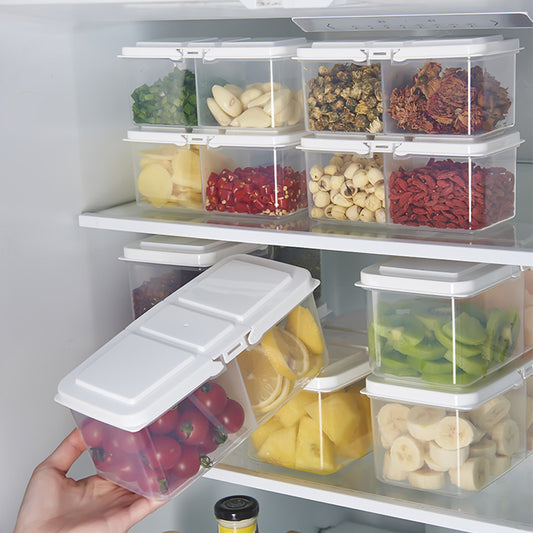 Refrigerator With Crispy Cereal And Transparent Storage Box