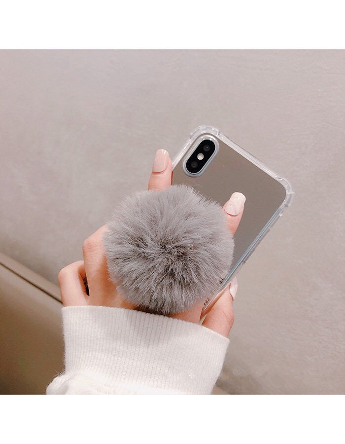 Plush Ball Is Suitable For Mobile Phone Holder