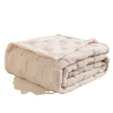 Thickened Sofa Cover Blanket Checkered Jacquard Nap Wool Blanket